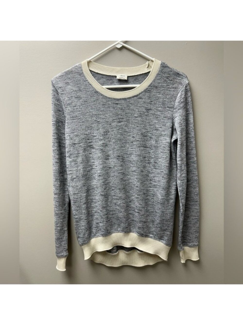 Wilfred Women's Light Grey Berri Pullover Size XXS Thin Sweater